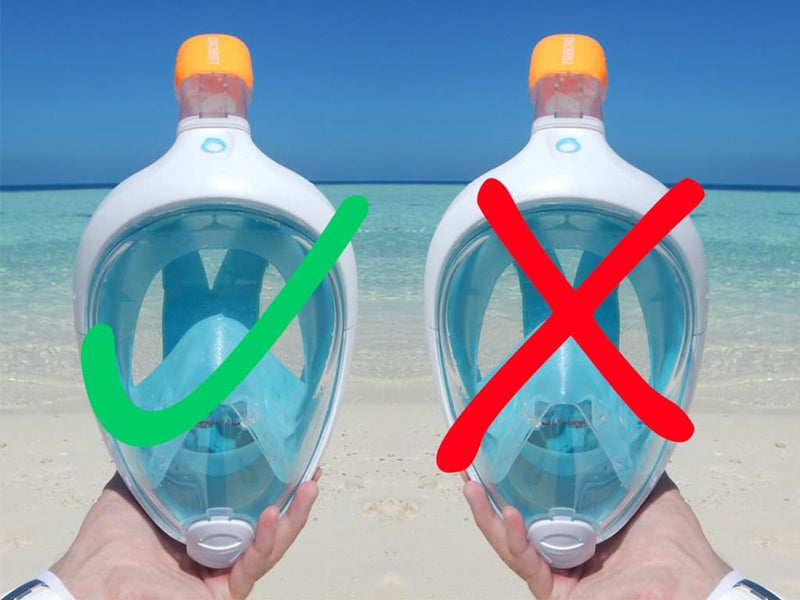 Amazon full-face Snorkels: Why You Can't Trust Them