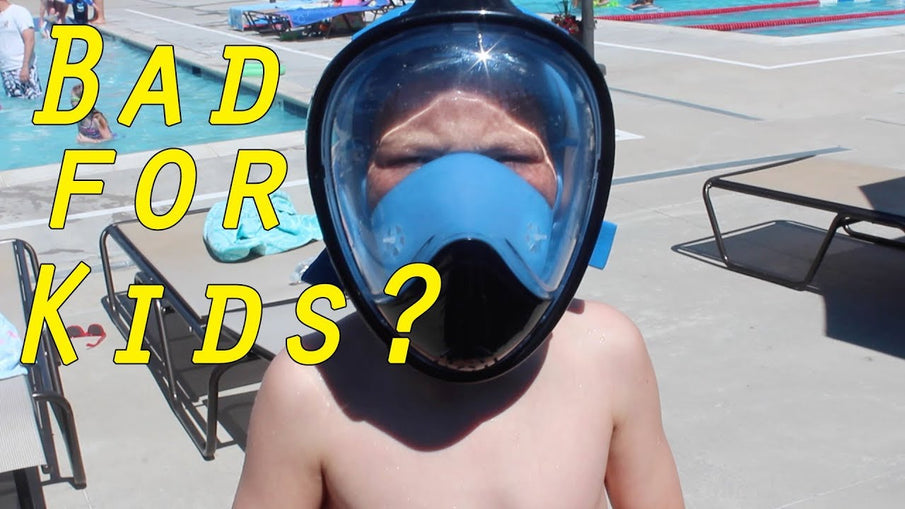 Can Kids Wear a Full Face Snorkel?